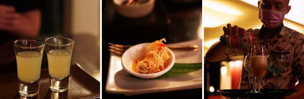 Banyan Tree Bintan Saffron Amuse Bouche