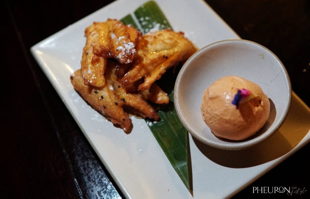 Banyan Tree Bintan Saffron dessert