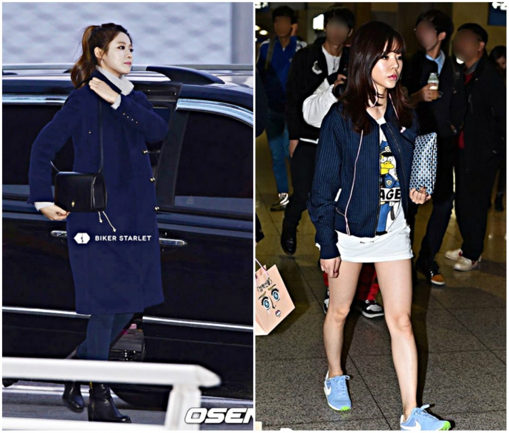 AoA Seol Hyun in Libby Bag and SNSD Sunny in Maya Clutch all from Biker Starlet. Picture from Biker Starlet.