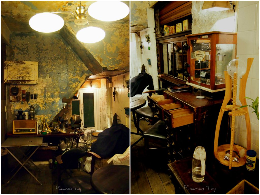 hidden cafe in Korea