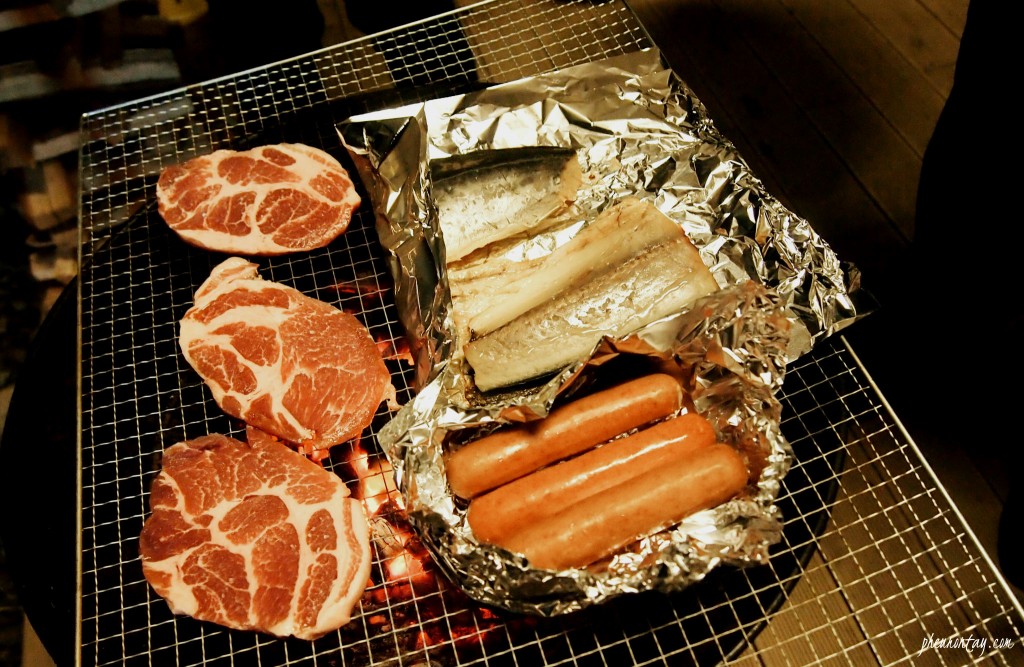glamping bbq Korea