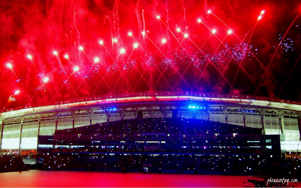 fireworks at AG 2014 