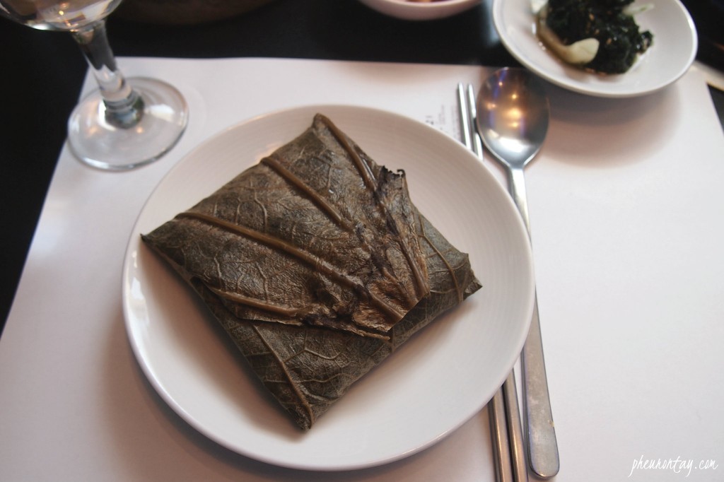 lotus leaf stream glutinous rice 