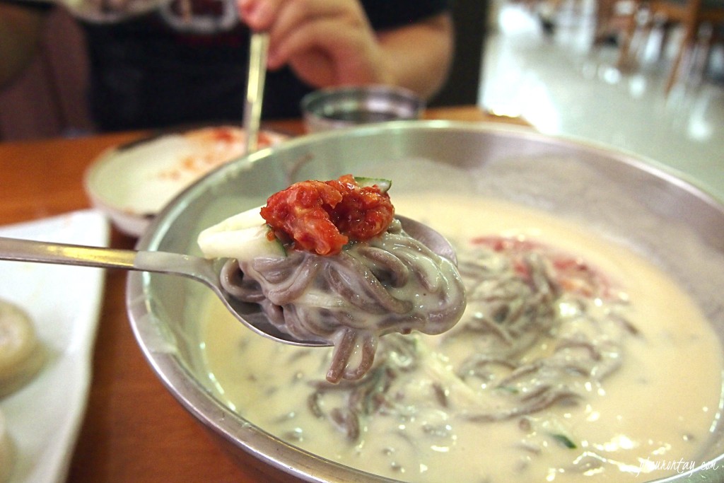 matjarang kongguksu, soybean broth cold noodles 대치동 맛자랑