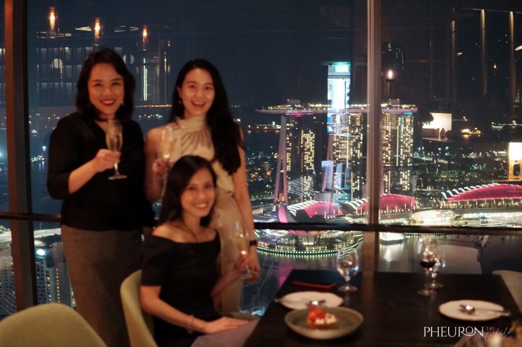  SKAI Restaurant & Bar at Swissôtel The Stamford, Sky dining, Marina Bay View