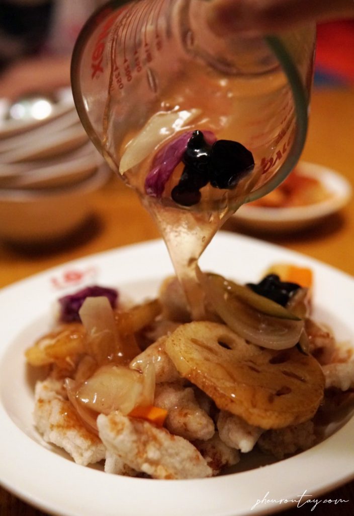 obba jjajang tangsuyuk pour 
