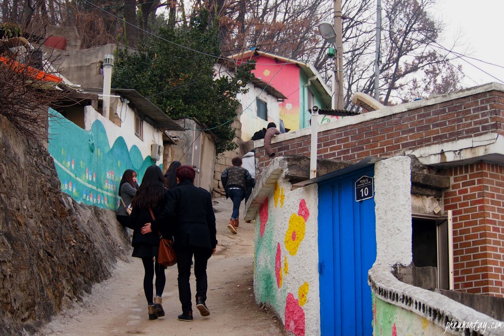 jaman wall painting village jeonju